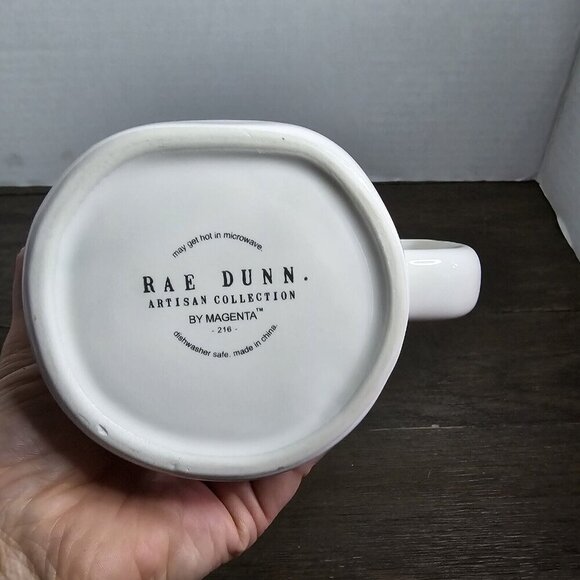 Rae Dunn Artisan Hop To It Easter Coffee Mug Magenta 2021 Farmhouse - Picture 8 of 8